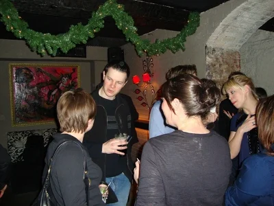 Group Shot of MMF + WIM Networking Party