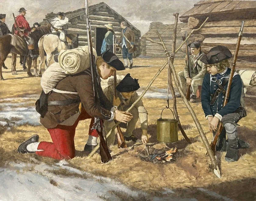 Valley Forge Winter 1777-1778