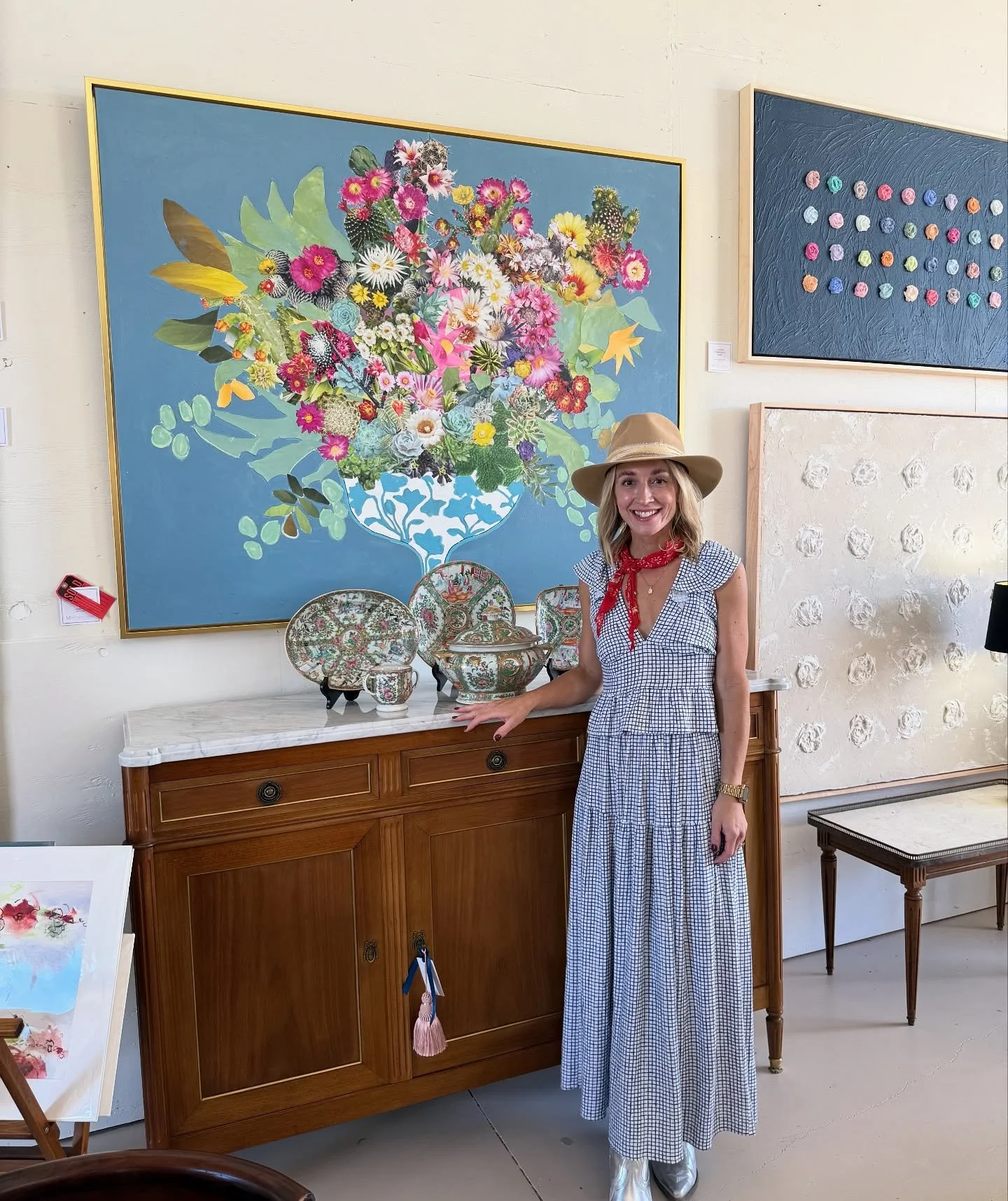 And that&rsquo;s a wrap on the Blue Hills Fall 2025 show! My biggest collection yet and nearly sold out. Thank you @maisonmiral  for continuing to show my work🤍 
I&rsquo;m feeling so grateful for all of you!