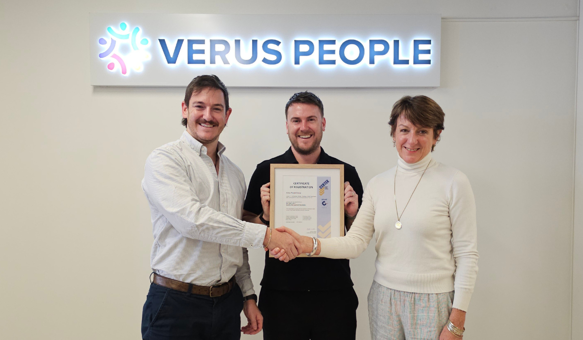 Verus People Case Study: Strengthening Quality with ISO 9001 Recertification 