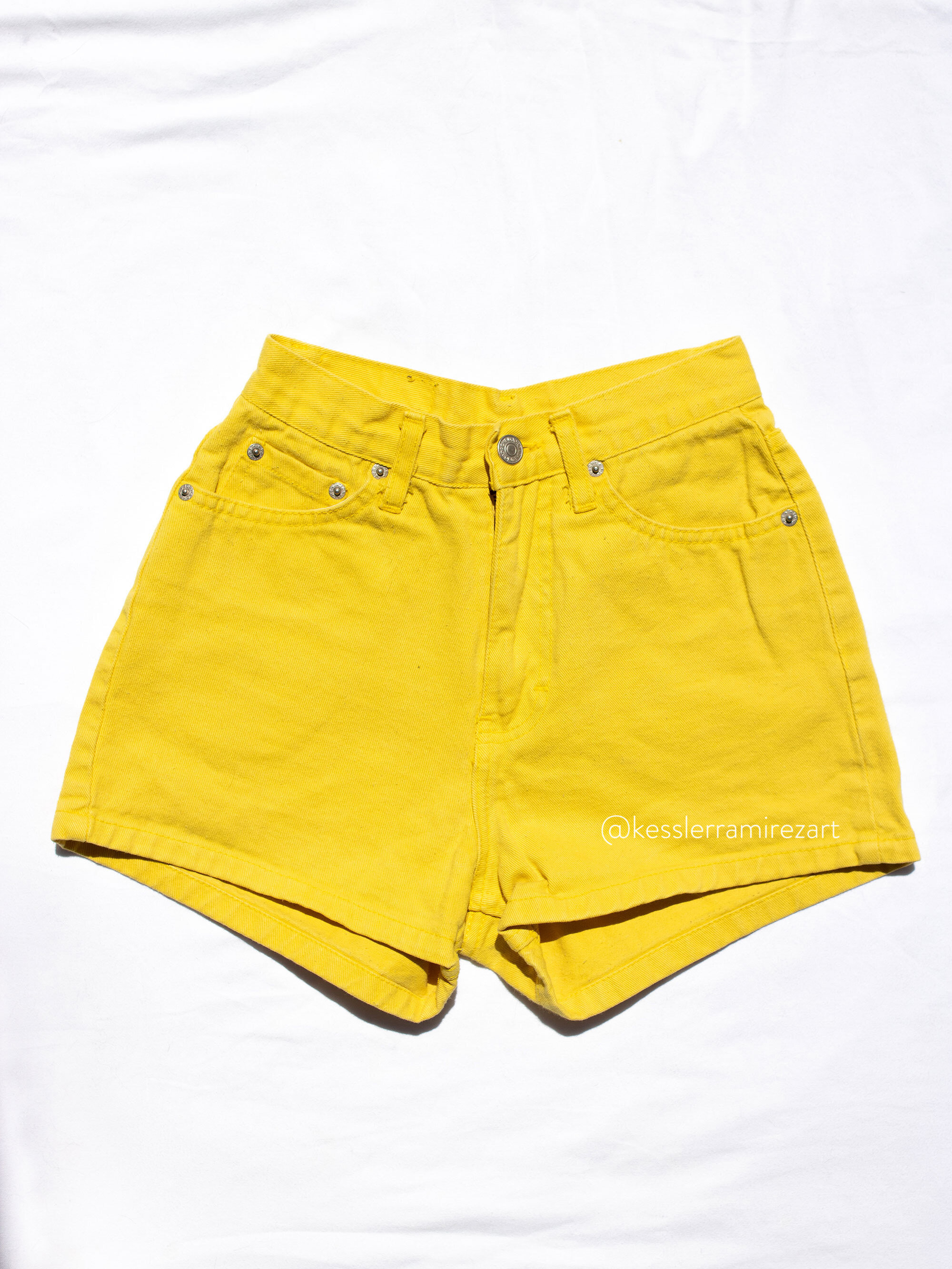 Hand painted shorts Clearance