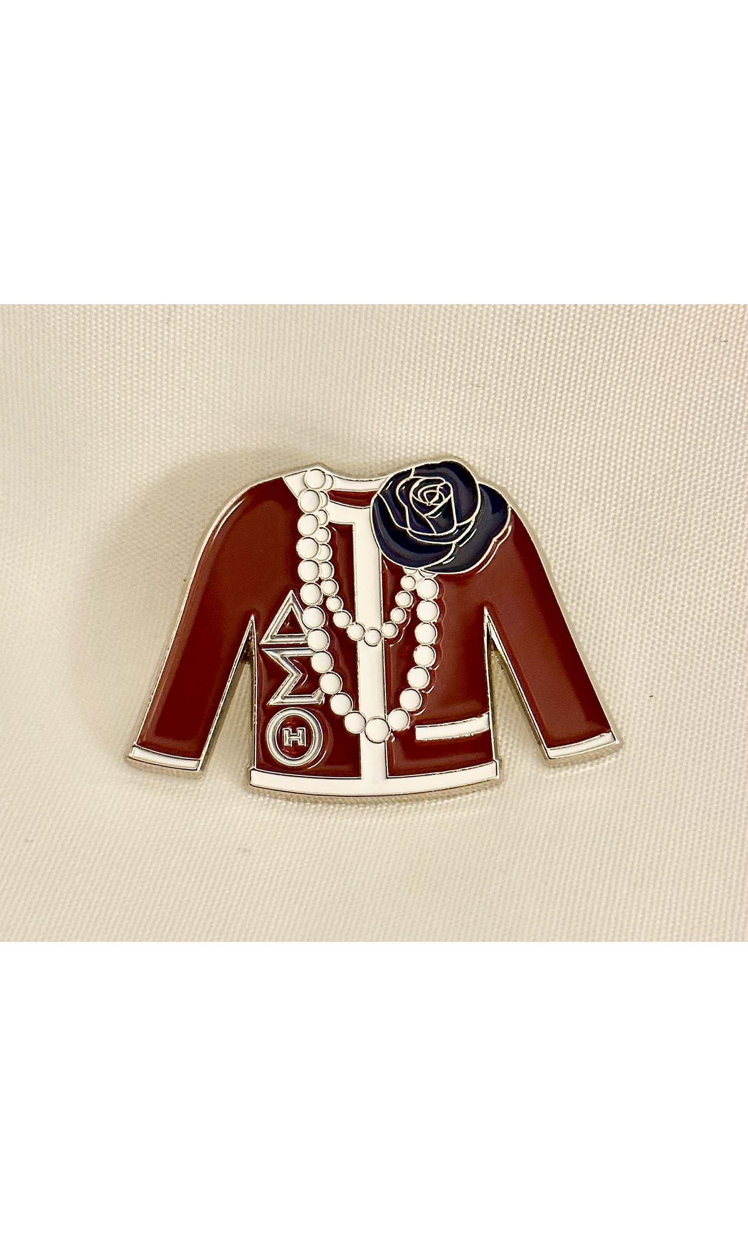 Delta Sweater Brooch