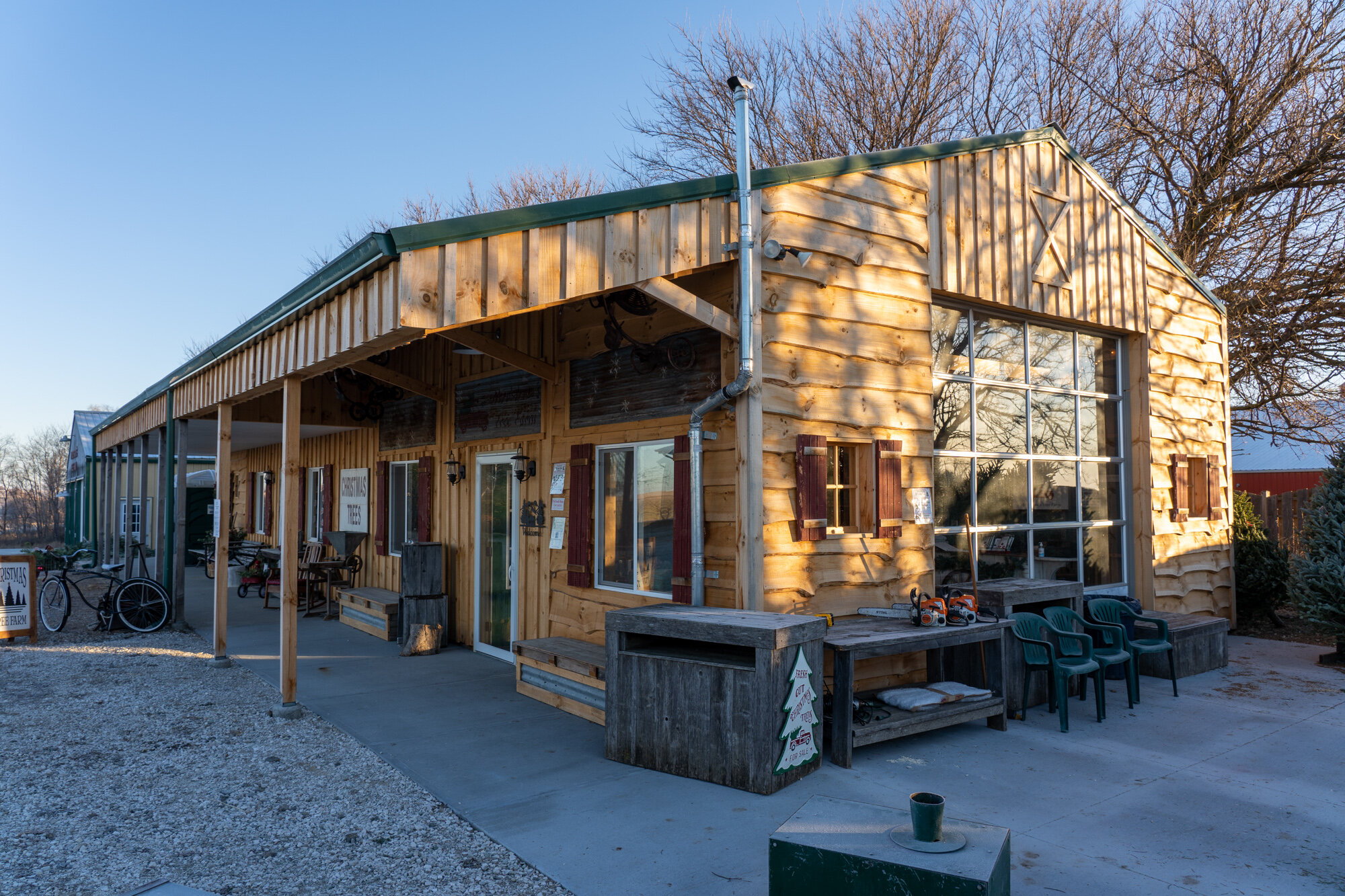  Nordstrom's Tree Farm   Heated Sales Barn  