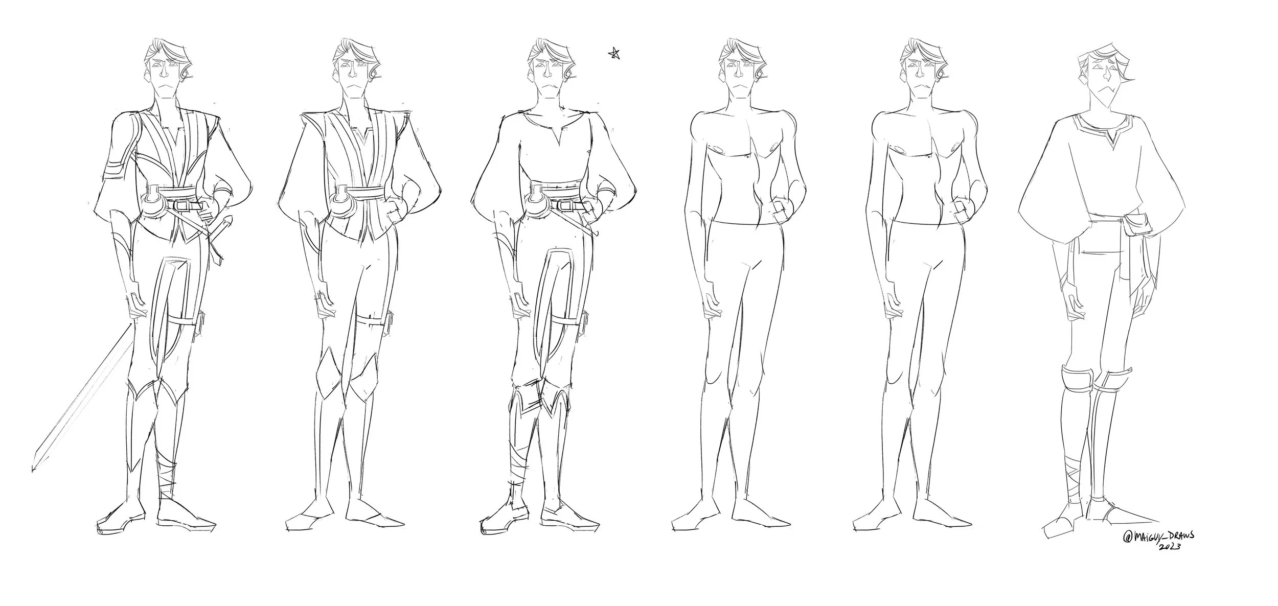 Character Design — Maimuna Venzant
