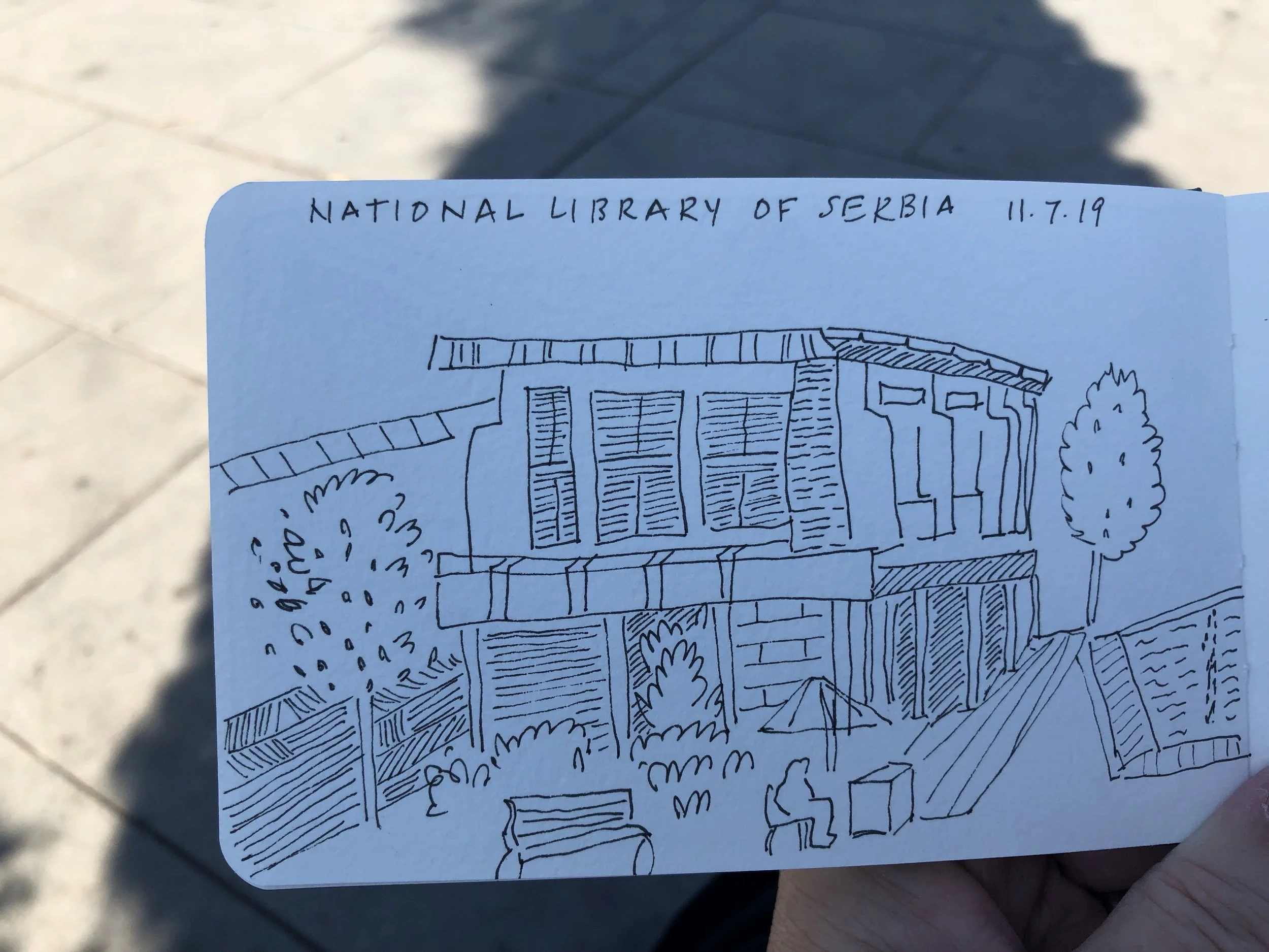 Library sketch