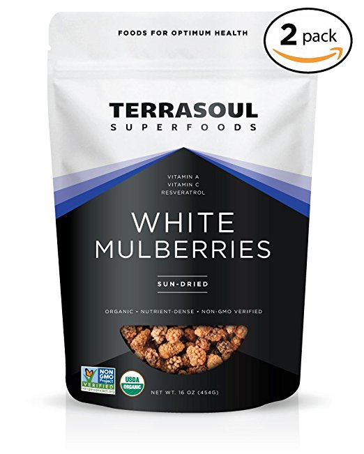 White Dried Mulberries