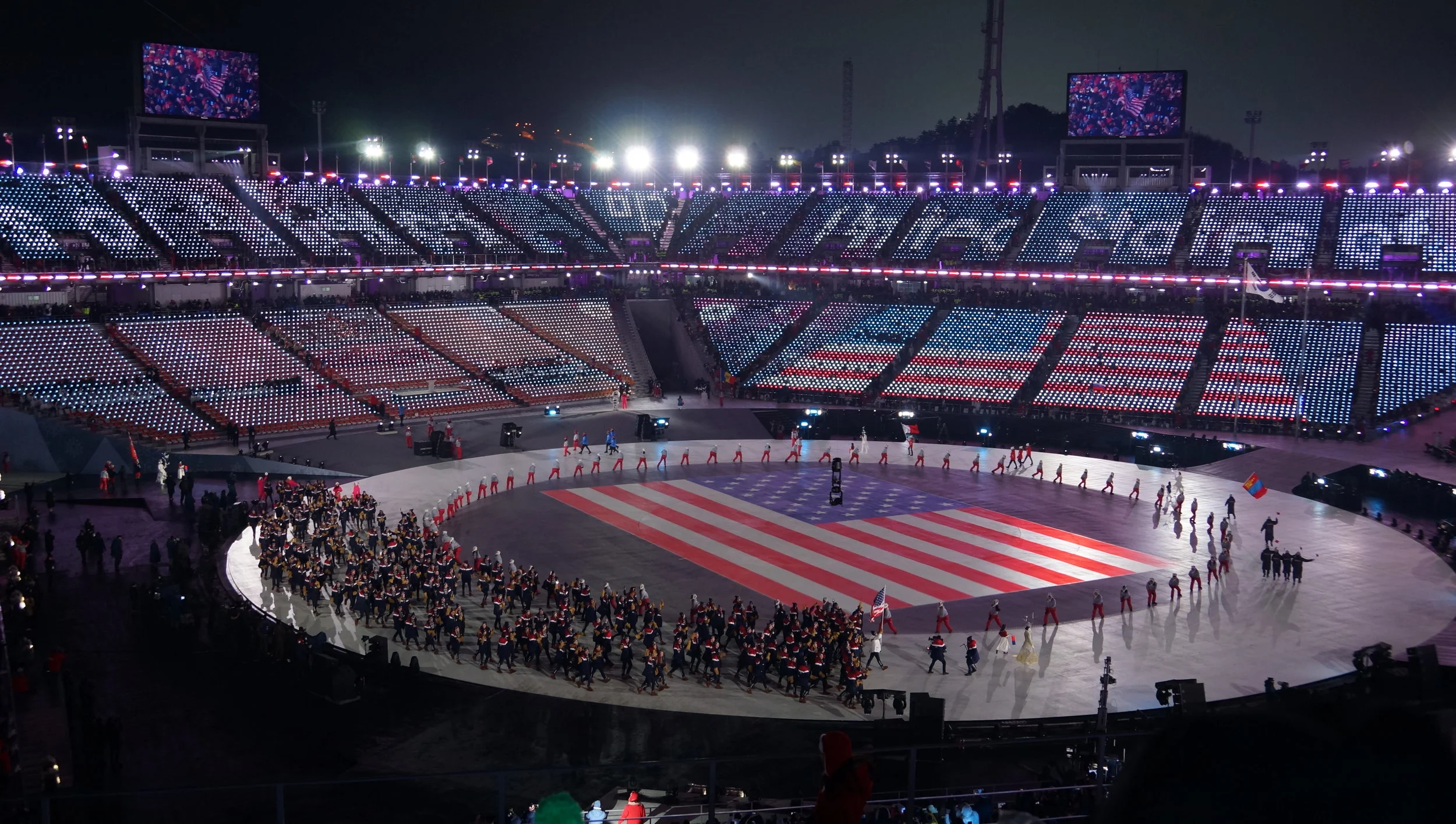 Opening Ceremony - USA Walk