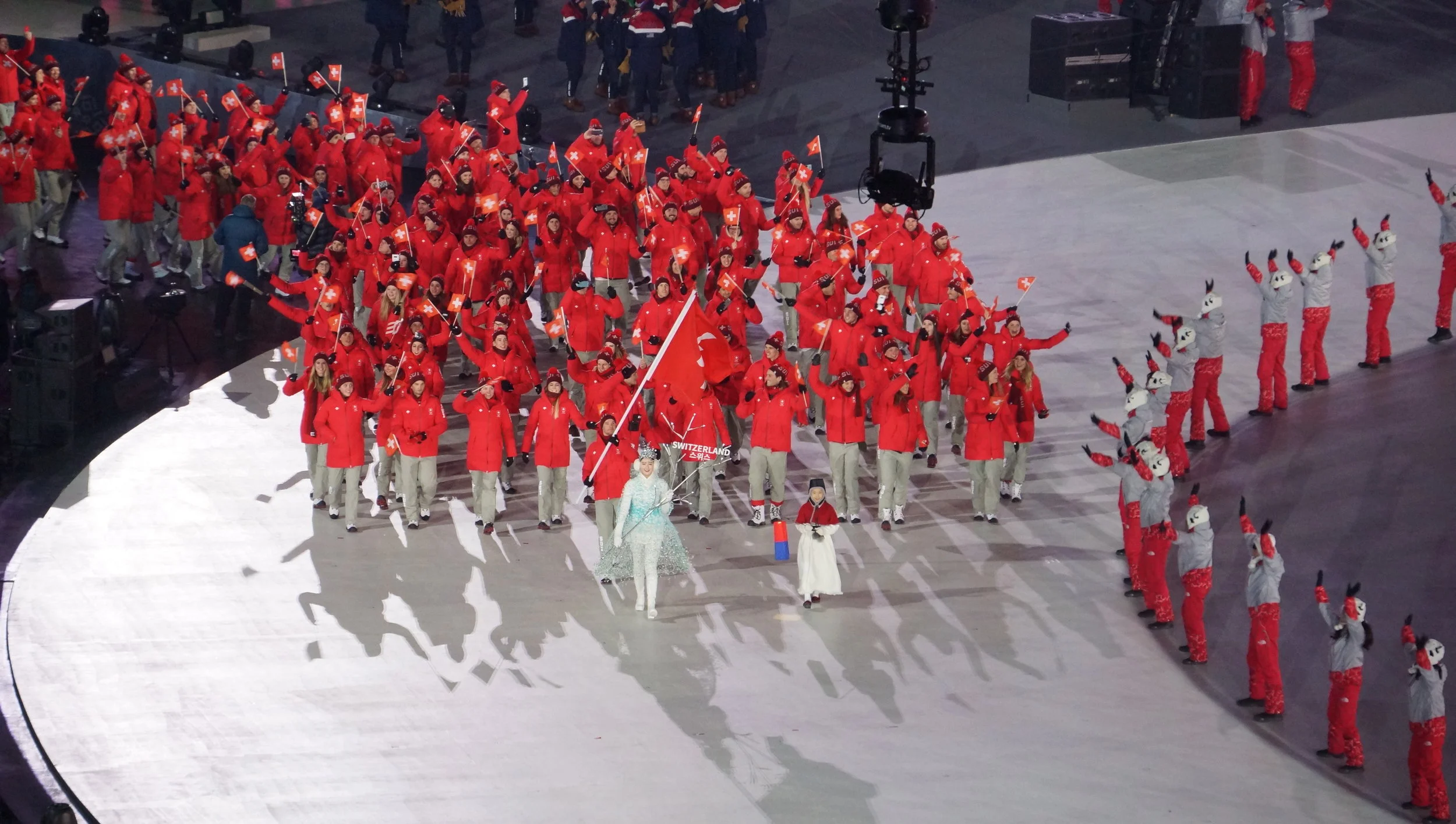 Opening Ceremony - Switzerland