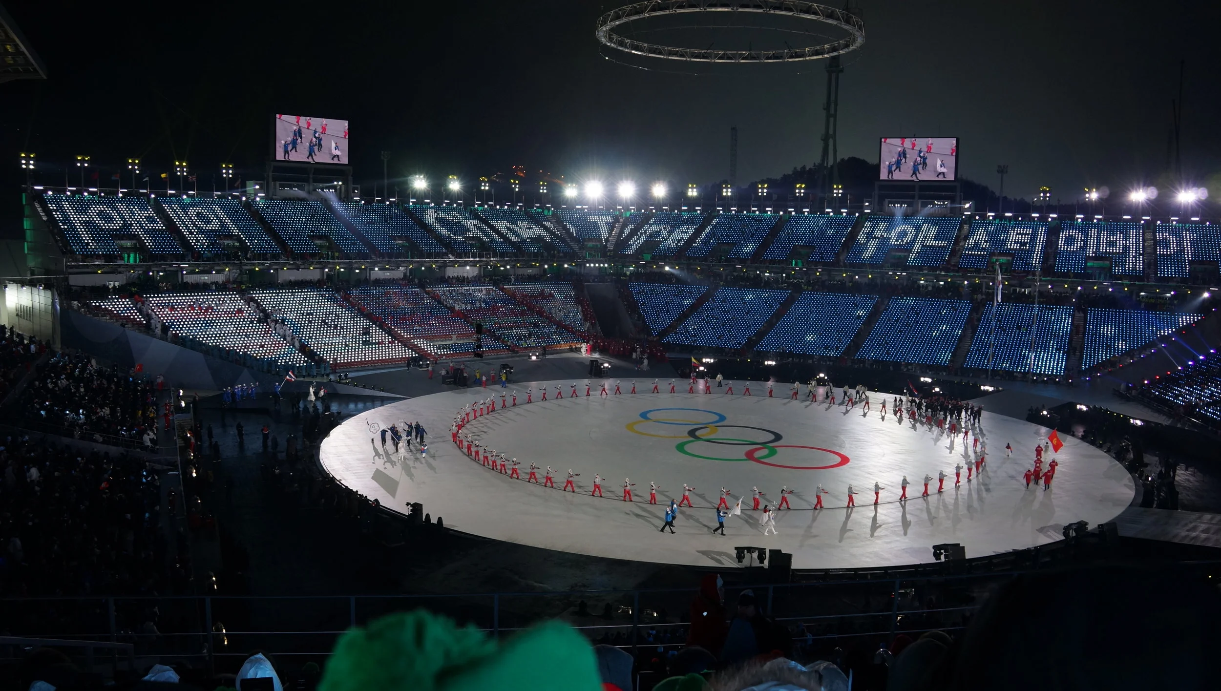 Opening Ceremony - Olympic Rings