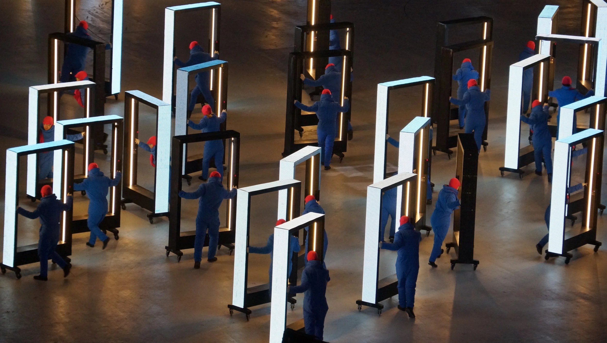 Opening Ceremony- Sliding Doors