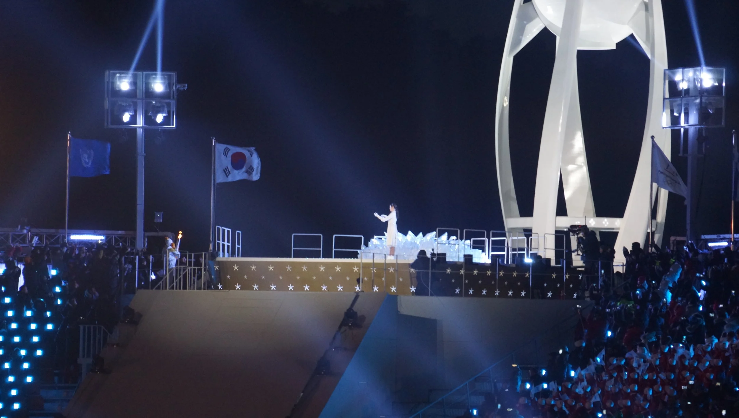 Opening Ceremony - Final Torch , Yuna Kim