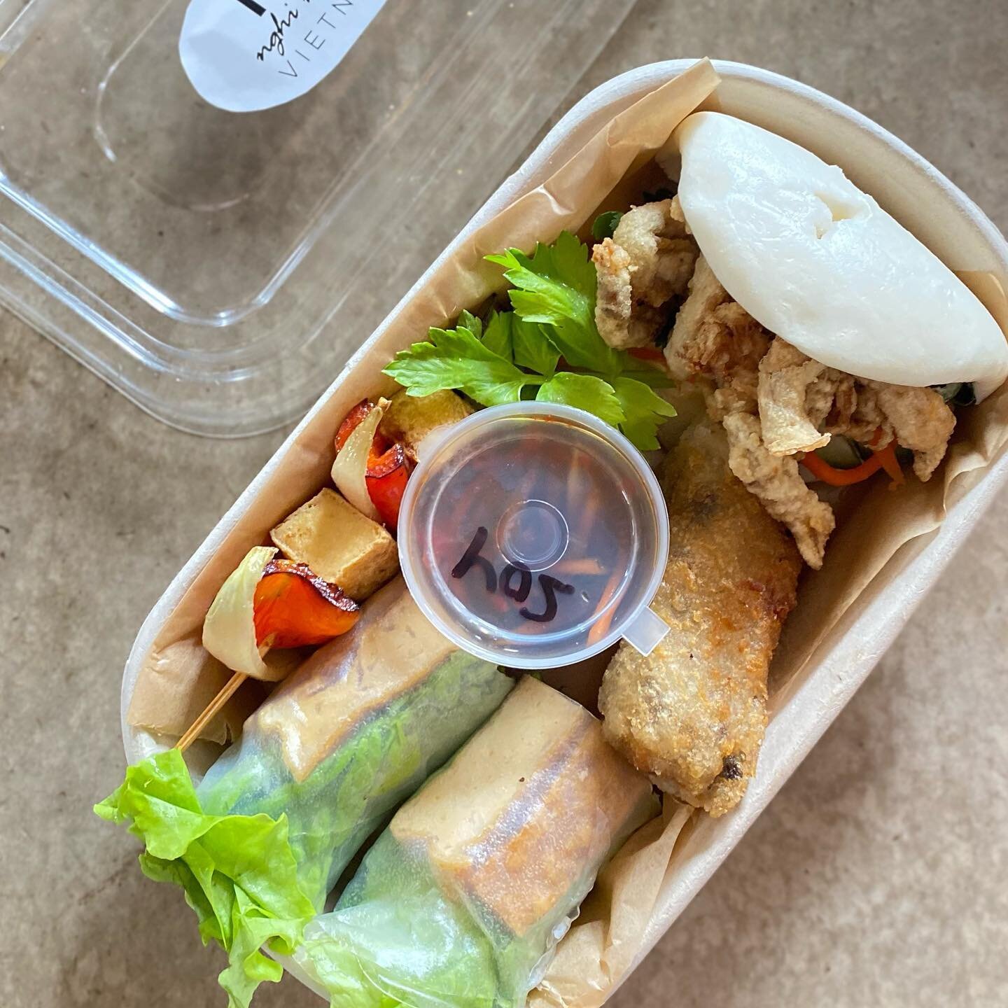 &bull; VEGAN SNACK BOX FOR ONE&bull;

Delicious 🤤

Minimum order of 6 pax and 24 hours noticed requirement. Order now via bookings@nnqwoodville.com.au