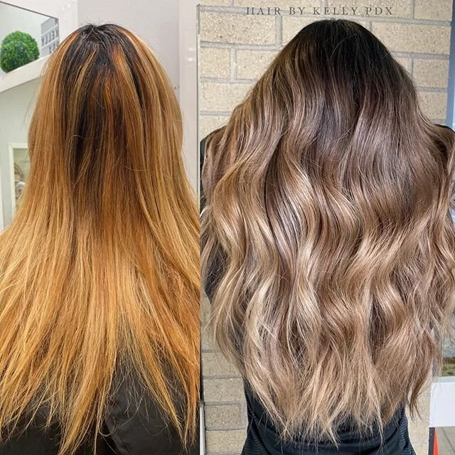 Sometimes you don&rsquo;t do a consultation and then you have to pray to the hair Gods. My prayers were answered this day 😂🙏🏼 I did a full highlight/balayage, root touch up/root smudging. Probably double toned, I&rsquo;m not even sure. But I know 