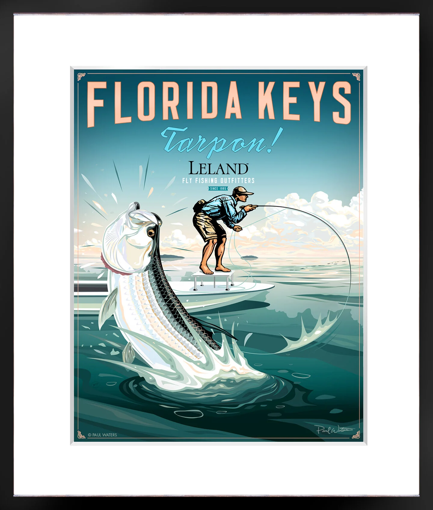 Fly Fishing Poster Art — WATERS CREATIVE