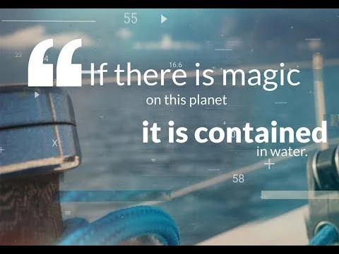 Magic In Water video project cover