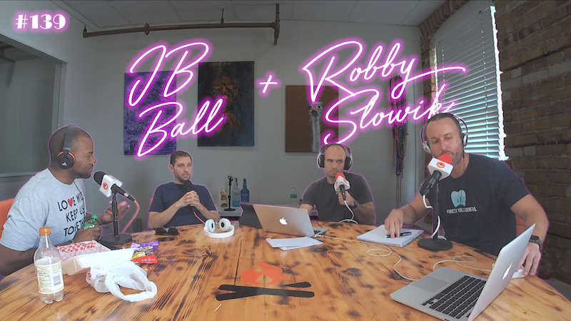 #139: How To Punch Up A Script + Tips On How To Improve Creative Writing + Be A Chameleon Like Val Kilmer | Advice Brought To You By Stand-Up Comedians J.B. Ball And Robby Slowik