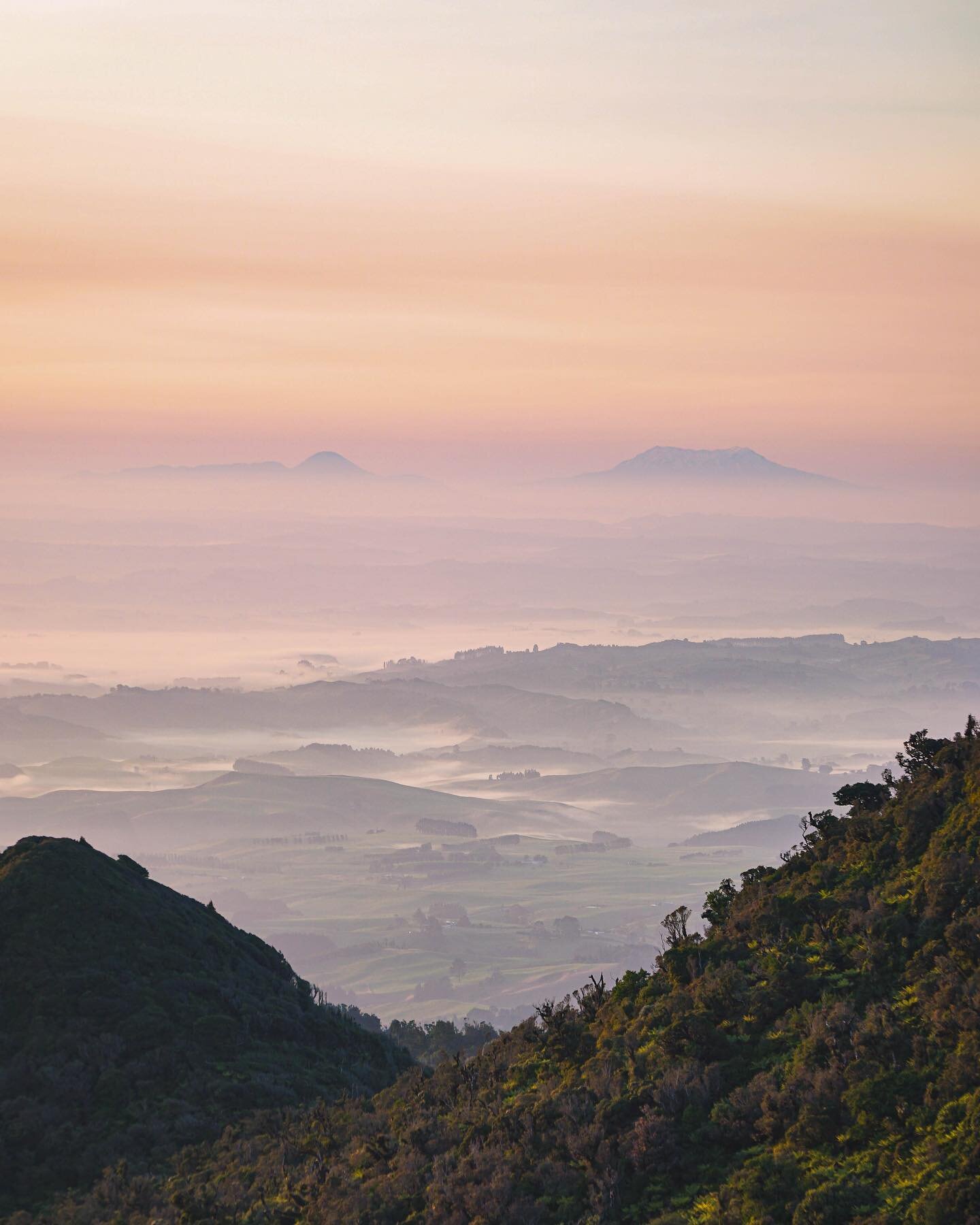 A thigh-burning 9 km, 1000 m tramp to a mountain hut with a stunning sunset, red wine, plus cheese board makes for a New Year&rsquo;s Eve well spent. We got lucky with the weather too. It was such a clear evening, we could see #Ruapehu and #Ngauruheo