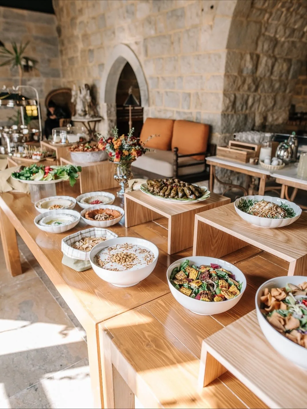 Join us for brunch every Saturday from 11AM to 2PM! Enjoy fresh saj bites, fatteh, eggs, and other favorites. Check out the full menu through the link in our bio.