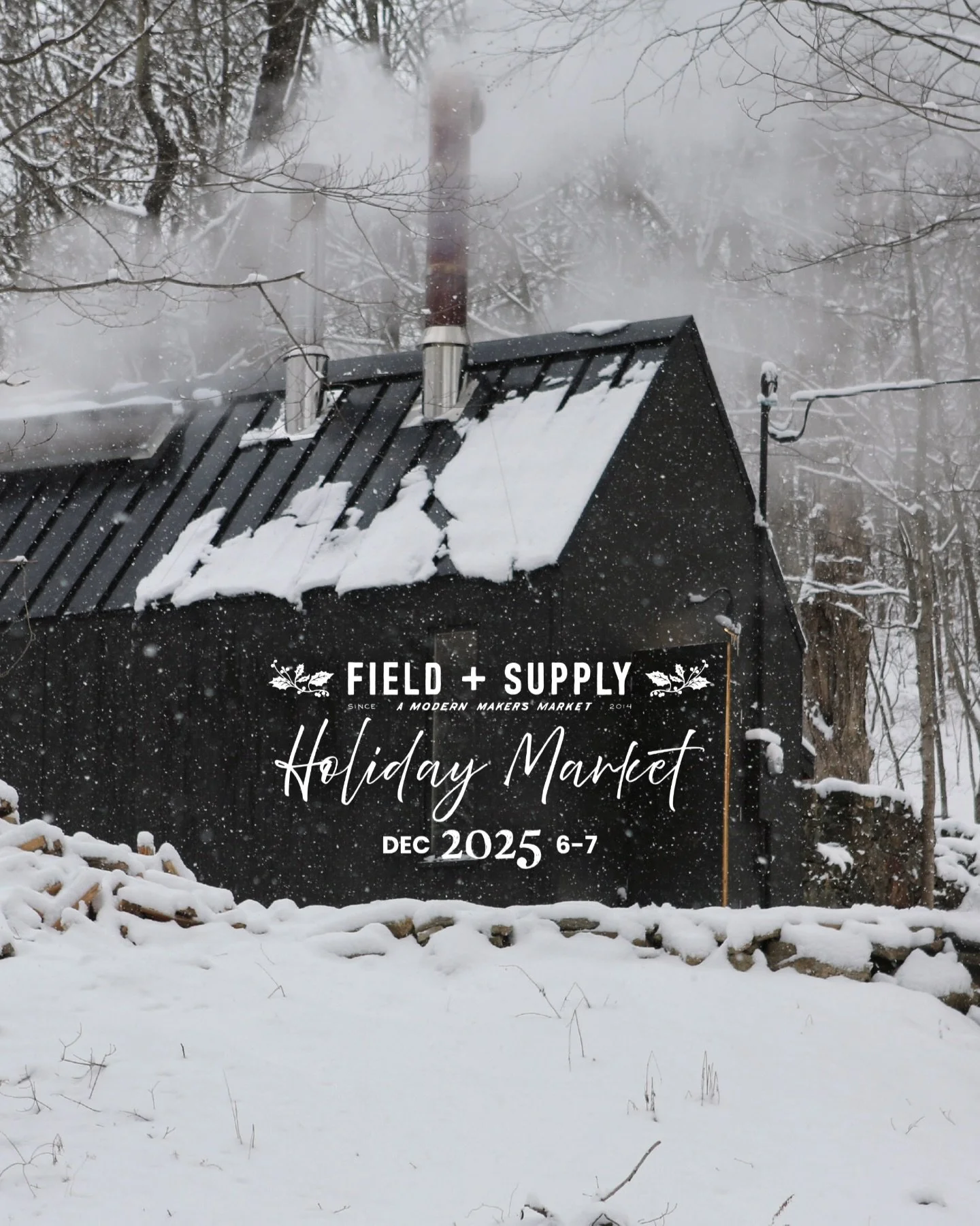 NYC, we&rsquo;re coming for you! 🎄✨
Catch us at the first ever @fieldandsupply Holiday MRKT in NYC this weekend at the Starrett-Lehigh Building &mdash; Saturday, Dec 6 + Sunday, Dec 7.

200+ makers, festive vibes, and the sweetest gifts around. Come