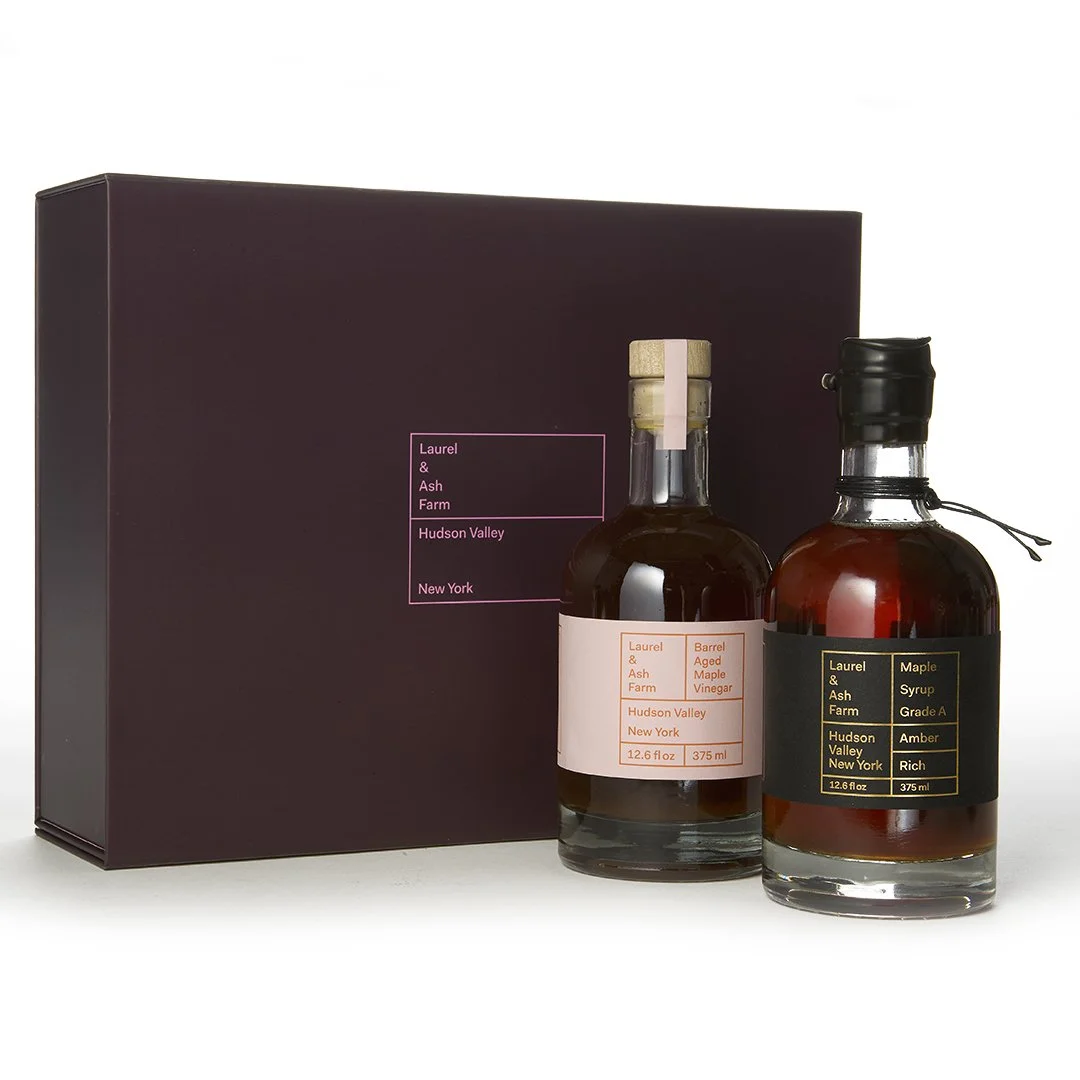 Laurel_And_Ash_Farm_Maple Syrup_Barrel Aged Vinegar_Gift Set.jpg