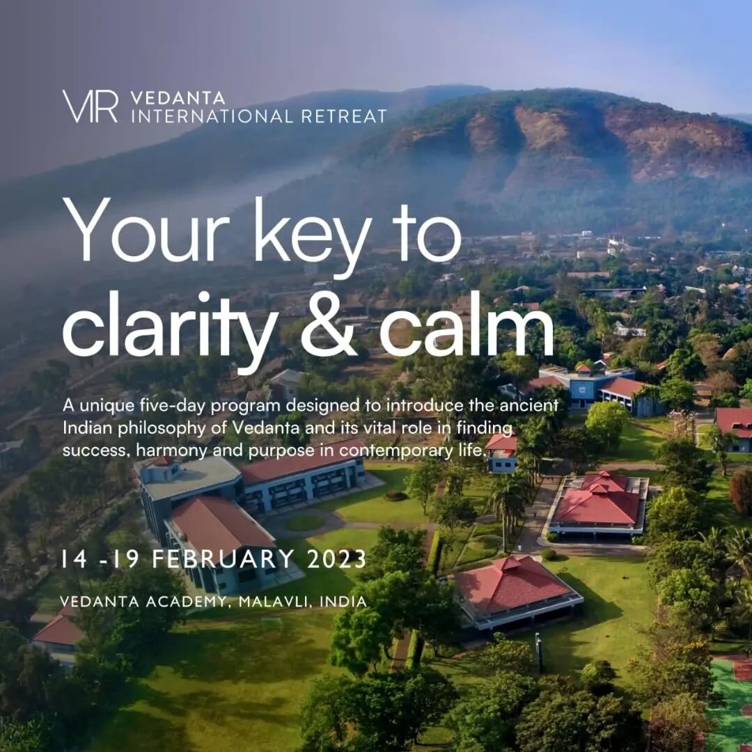 The ashram's premiere five-day retreat is back.  This is a great way to experience the ashram with a full schedule of specialized programming designed to give you a strong overview of Vedanta and/or accelerate your current study practice.

Lots of in