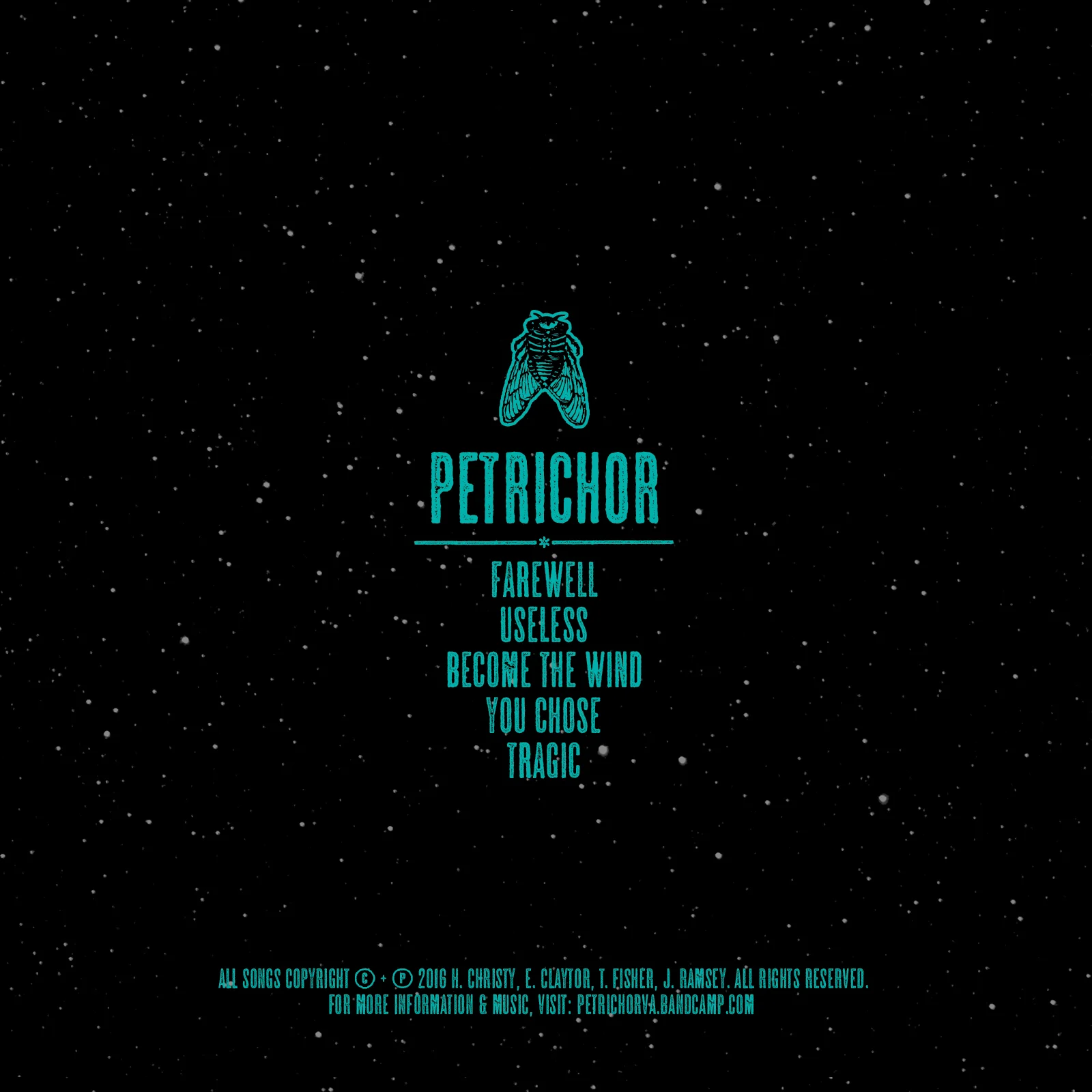 PETRICHOR - s/t - back