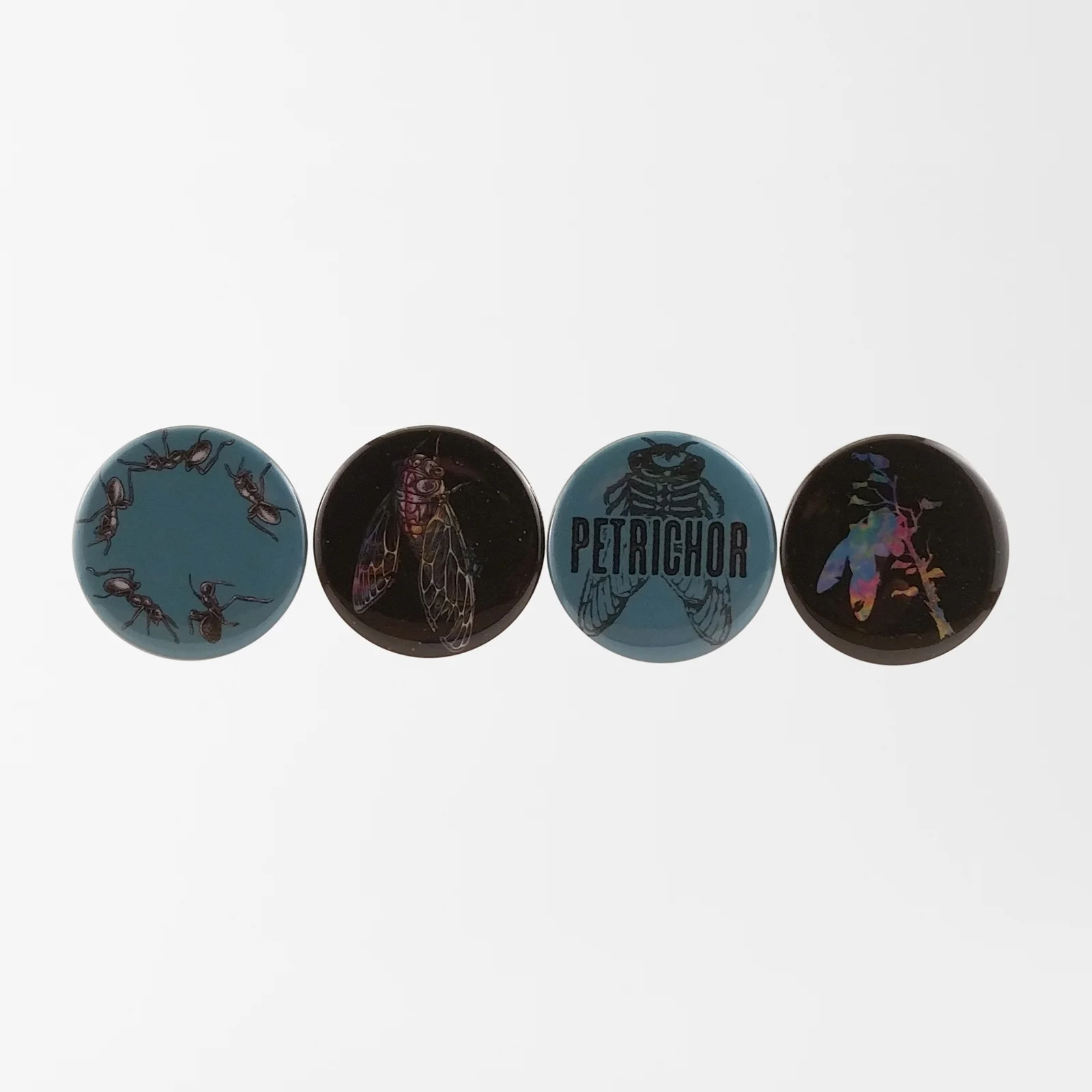 PETRICHOR - s/t - button product shot