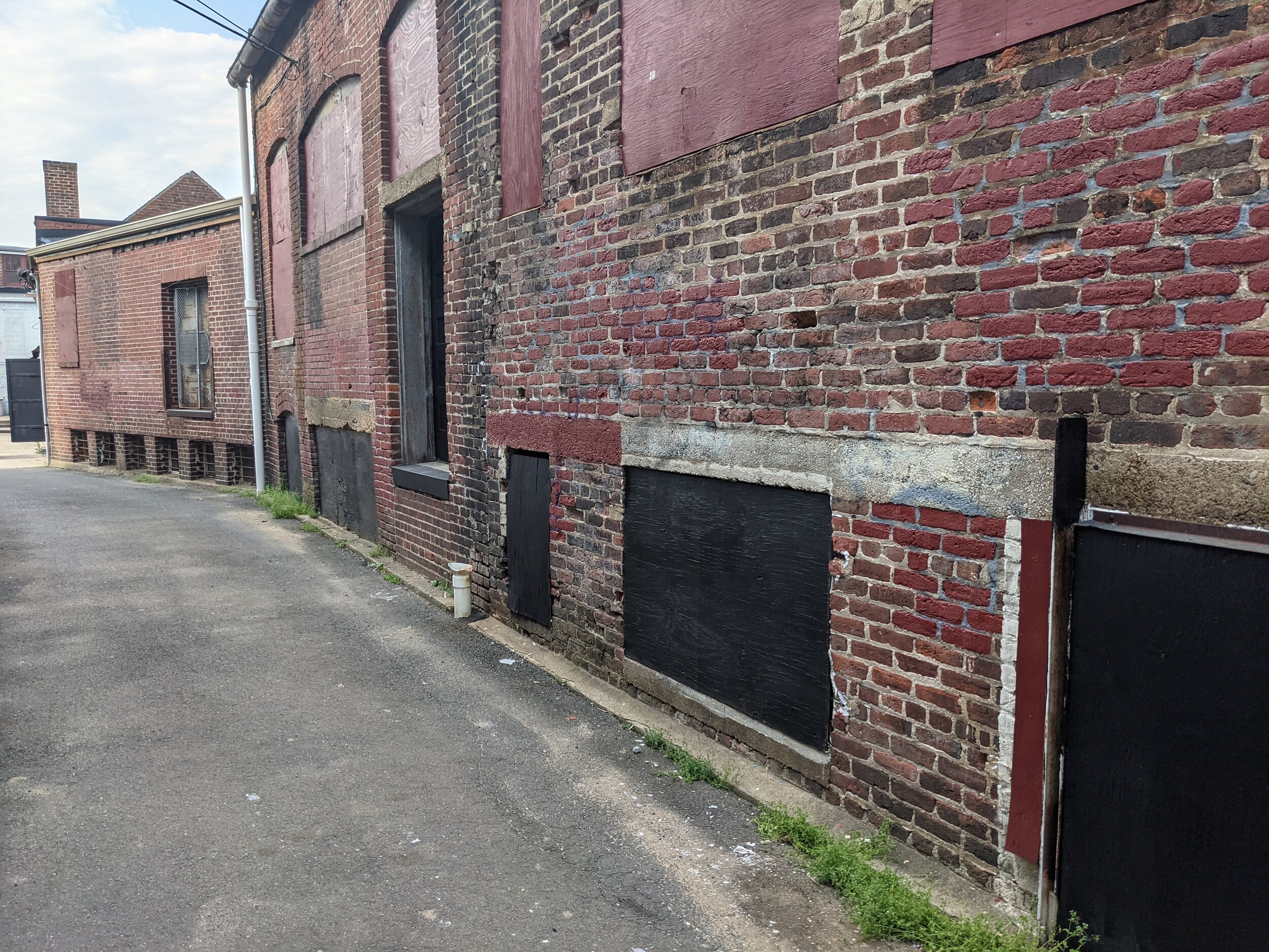  From scouting locations; the alley 