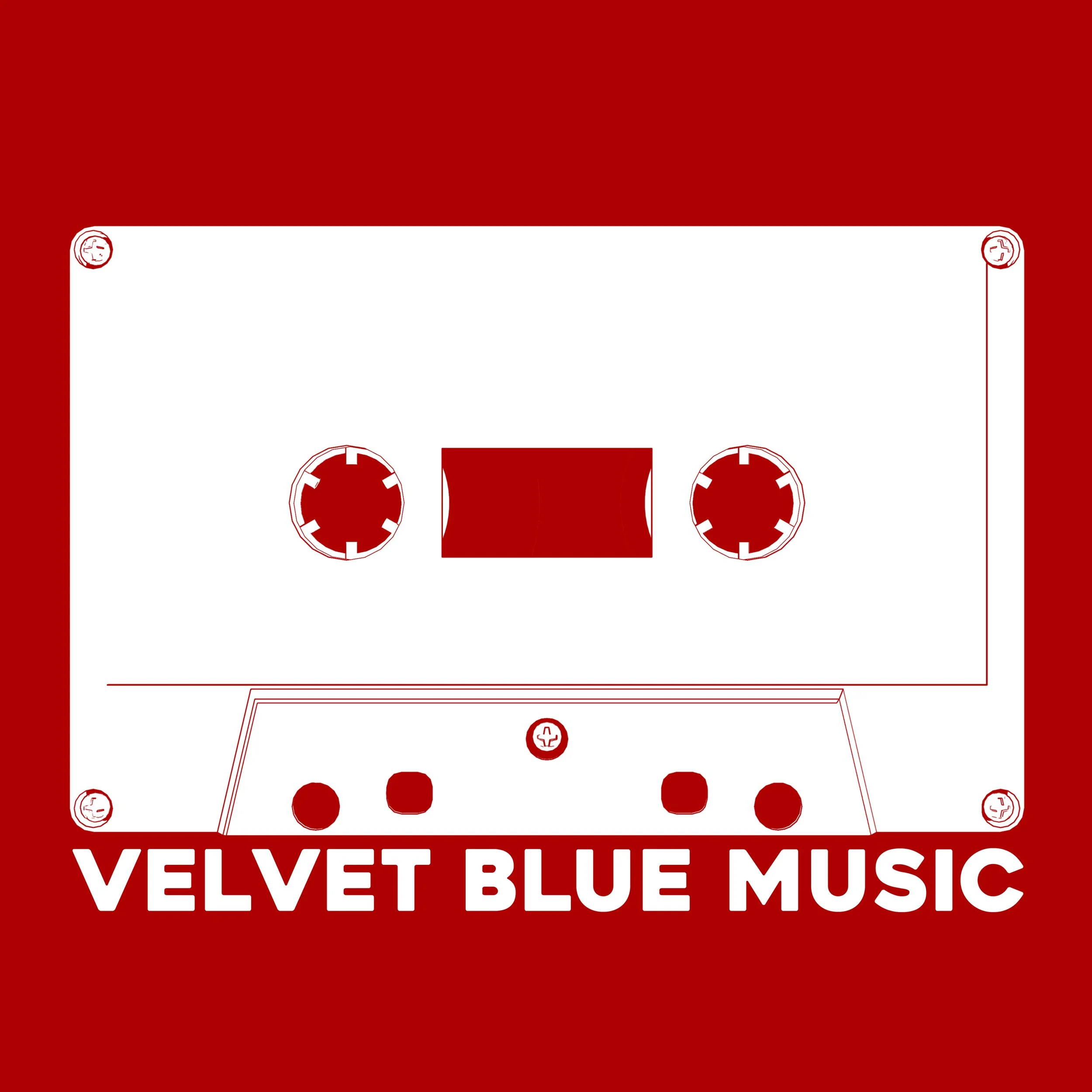 VELVET BLUE MUSIC - cassette sticker