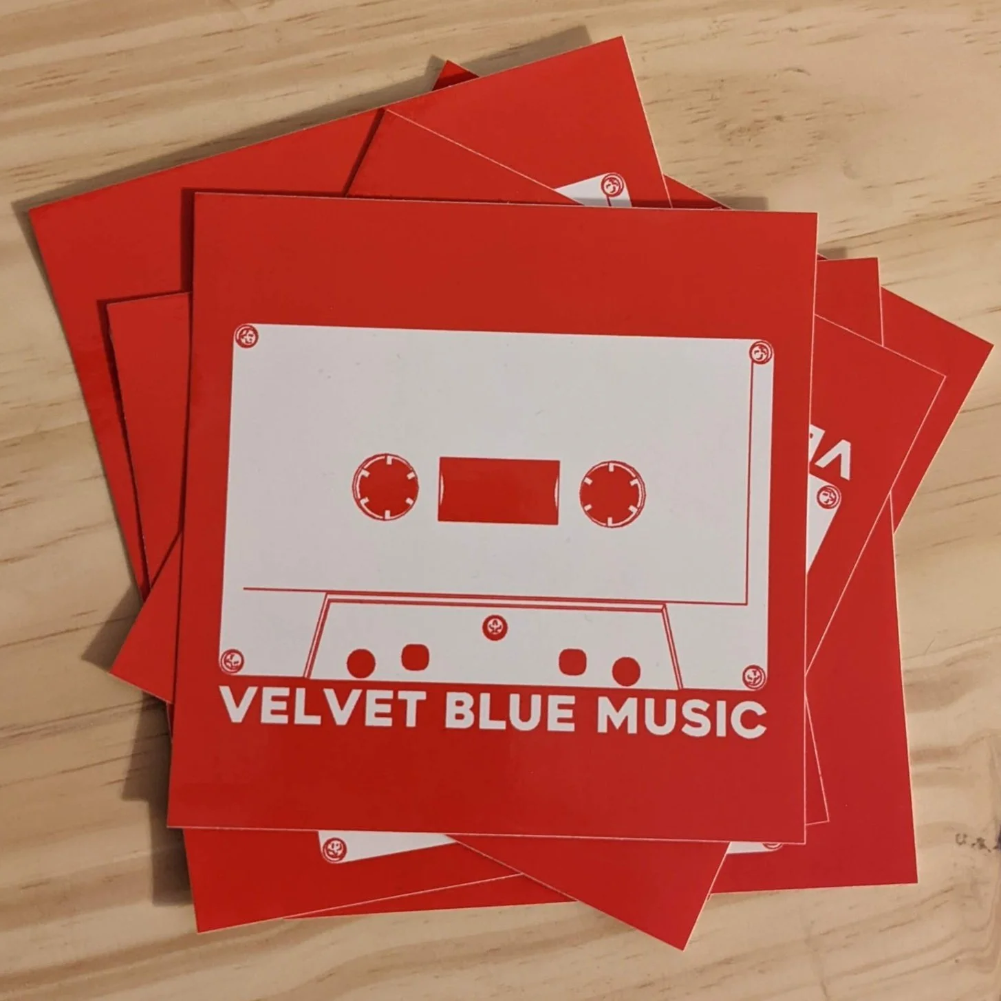 VBM cassette sticker final product