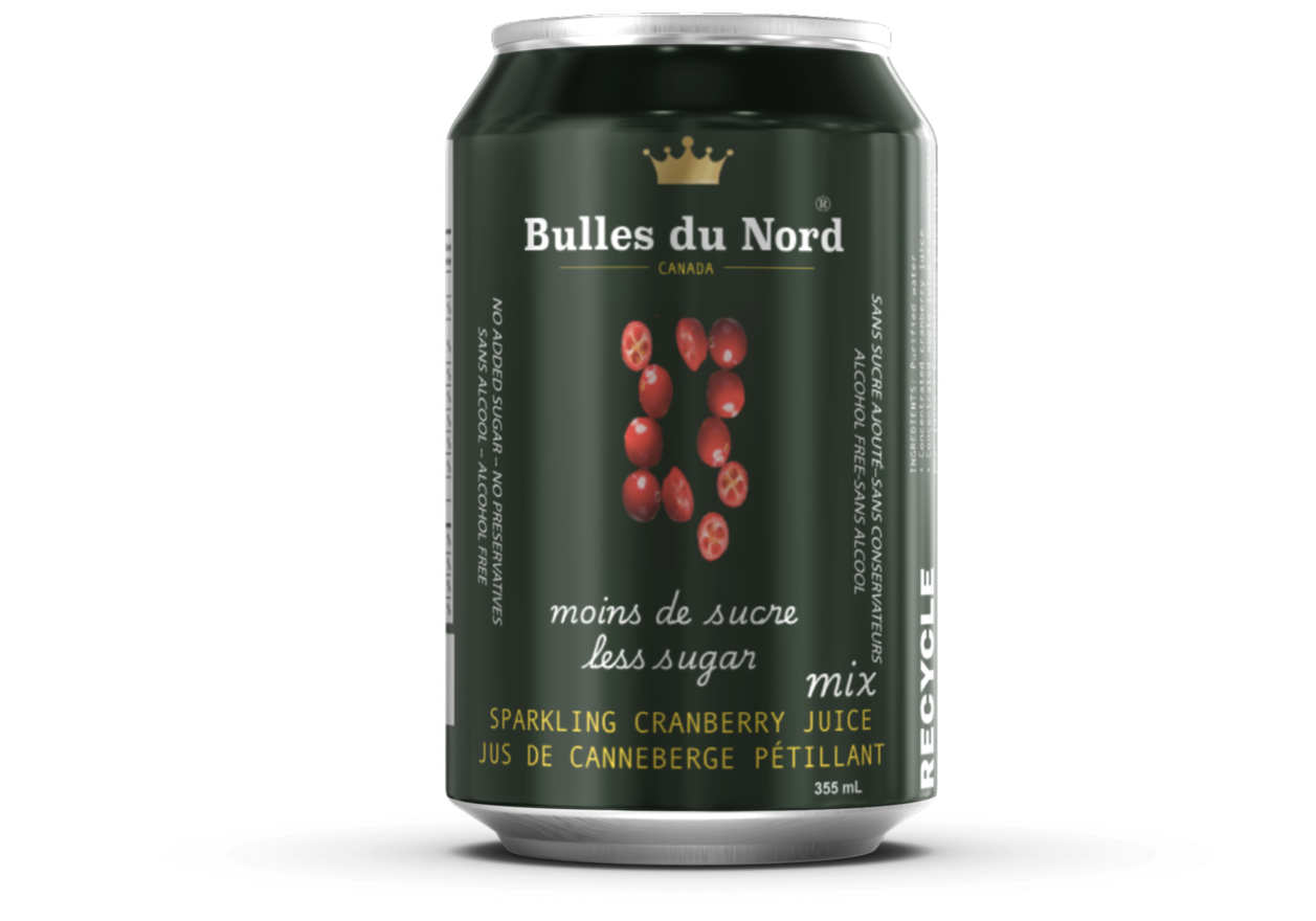Cranberry less sugar canneberge.png