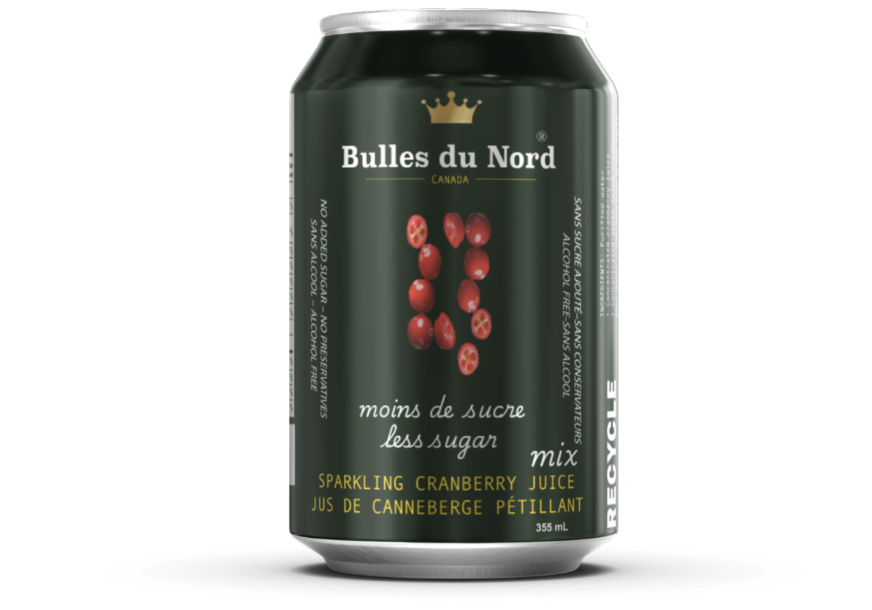 Cranberry less sugar canneberge.png