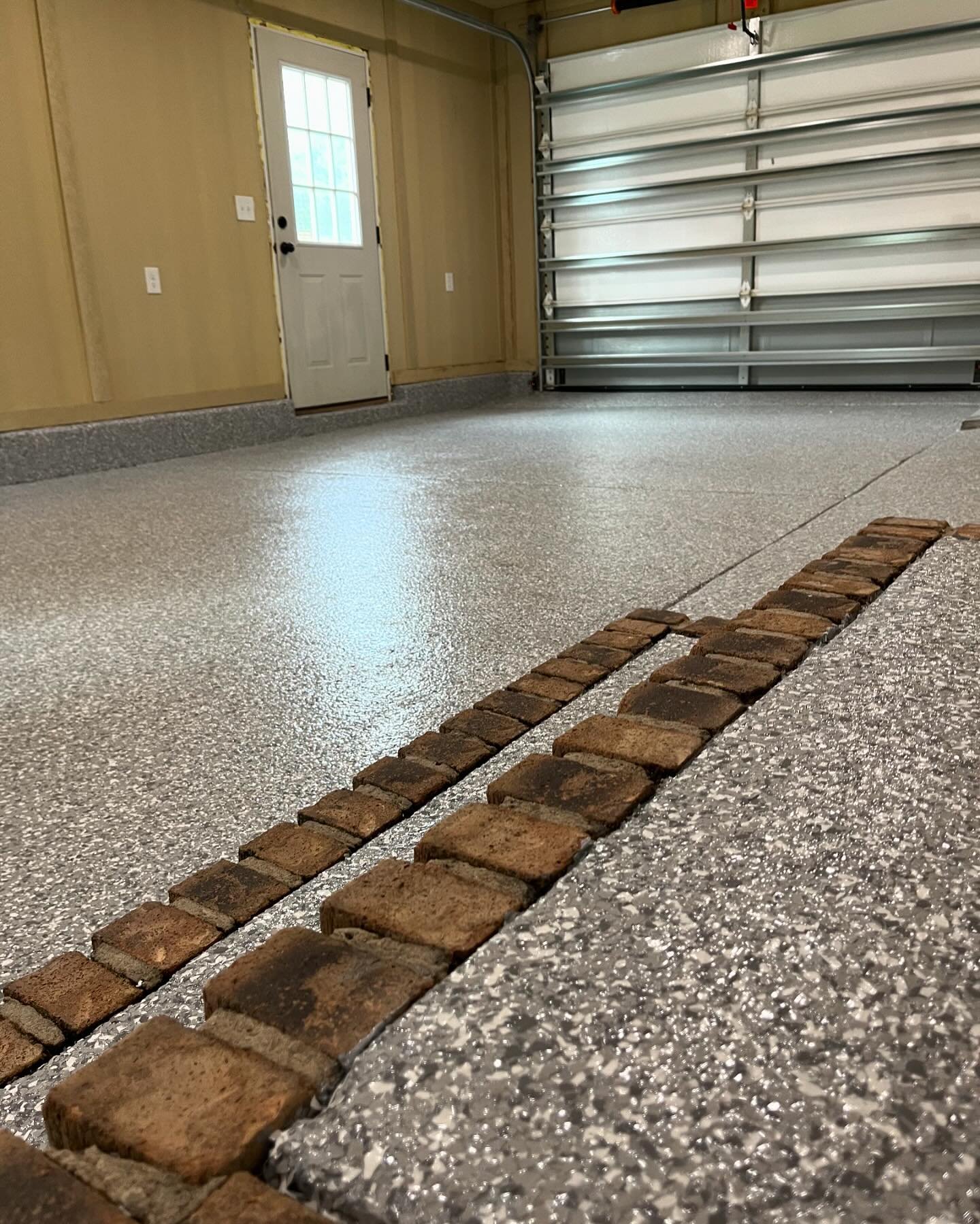 Our garage coating are not a one day system and we are proud of that. 
1.) Moisture Barrier
2.) Epoxy Base Coat with Flakes
3.) Two Coats of High Performance Sealer.