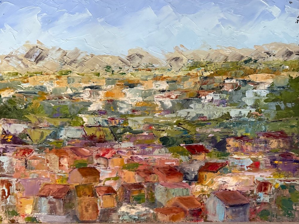 Village Tapestry