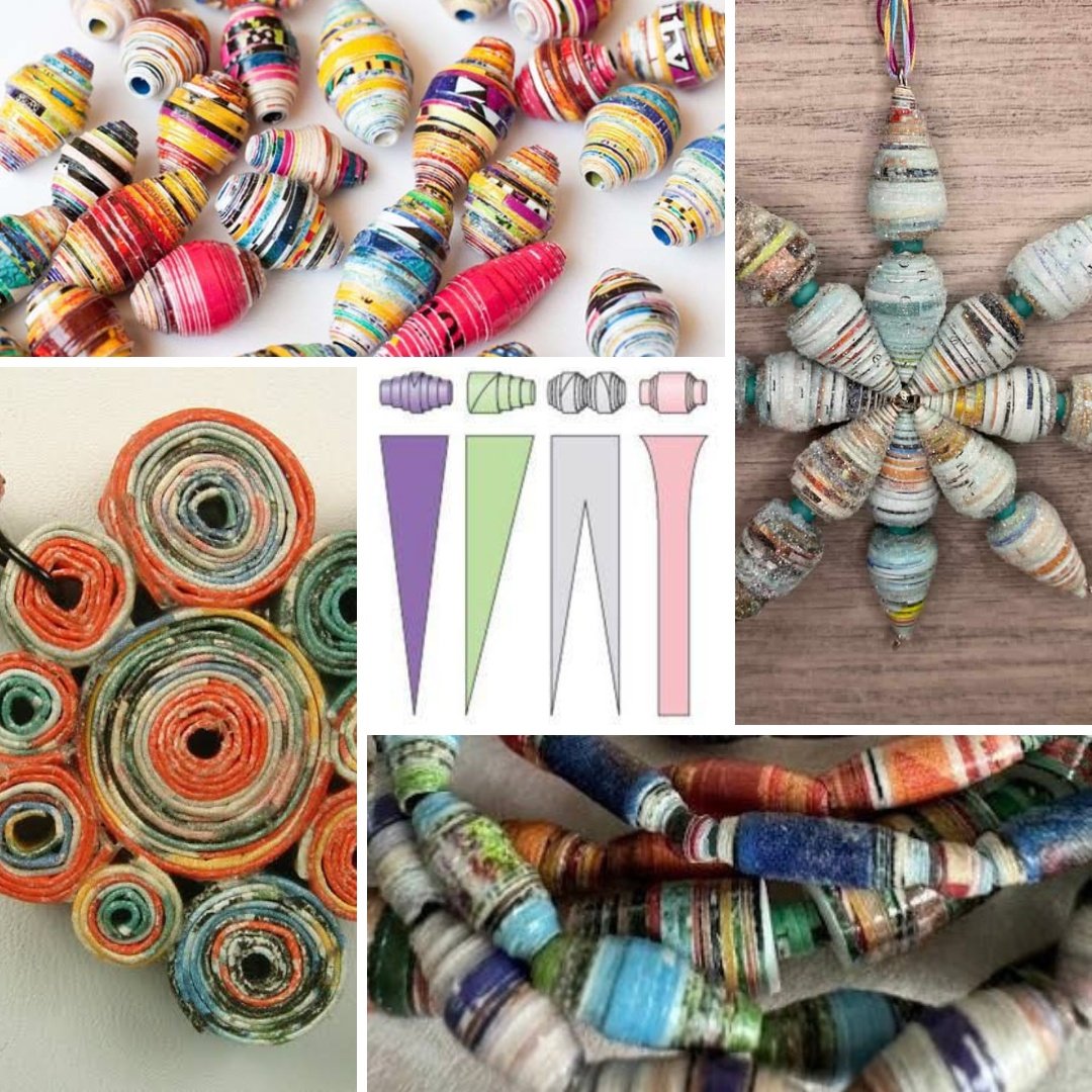 Let's Make Art: Paper Bead Making