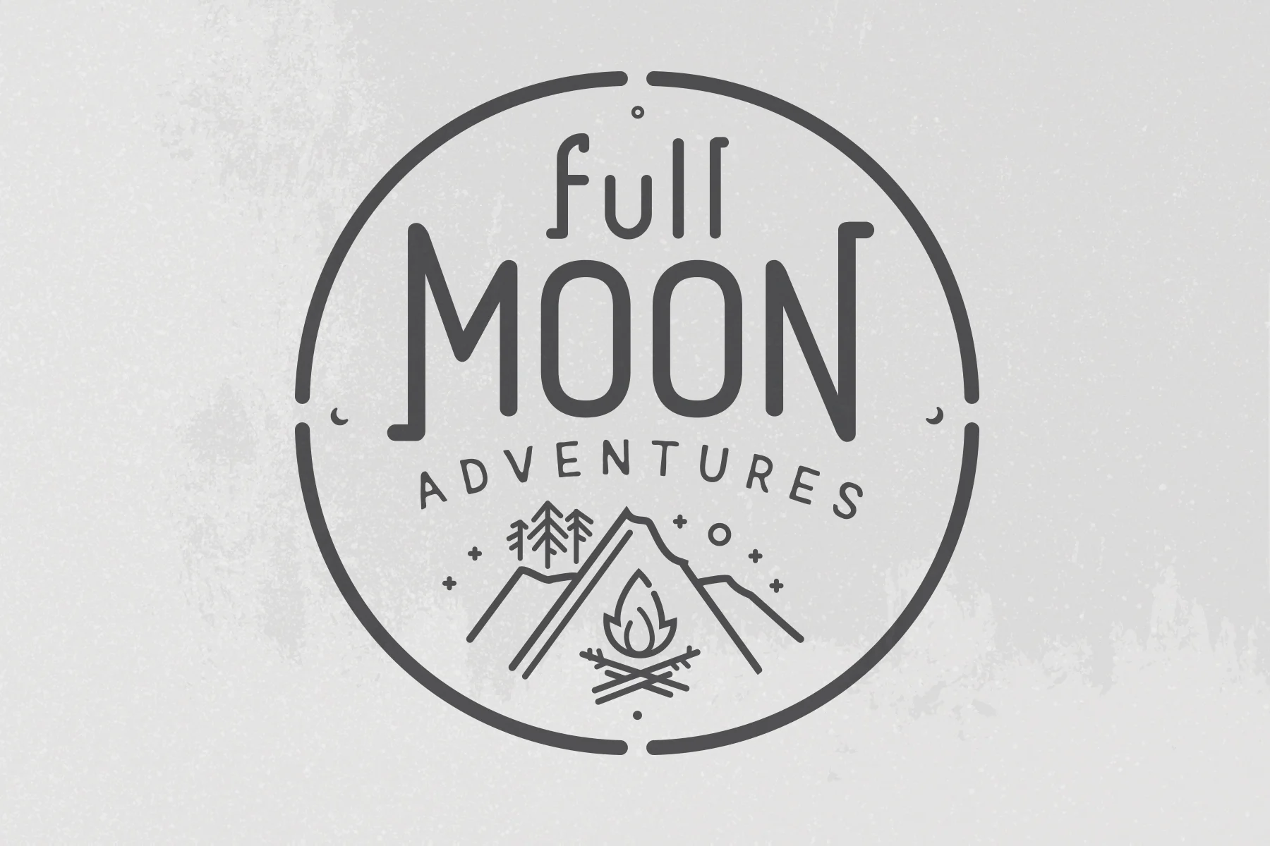 Full Moon Adventures — Laura Macurak : Logo Design + Branding