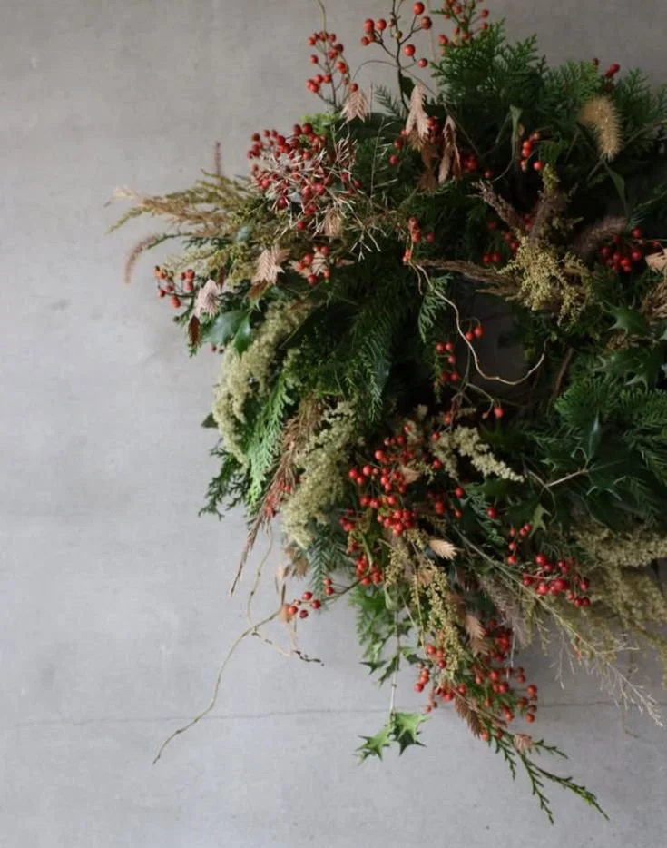PRE-ORDER | Custom Holiday Evergreen Wreath