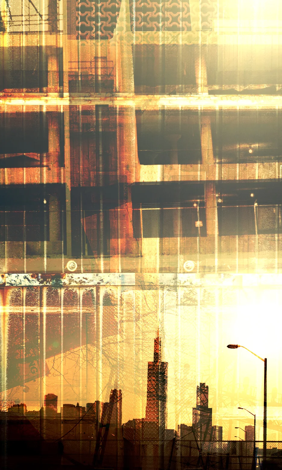 Nick Haas Art Metropolis Fall 60" x 30"