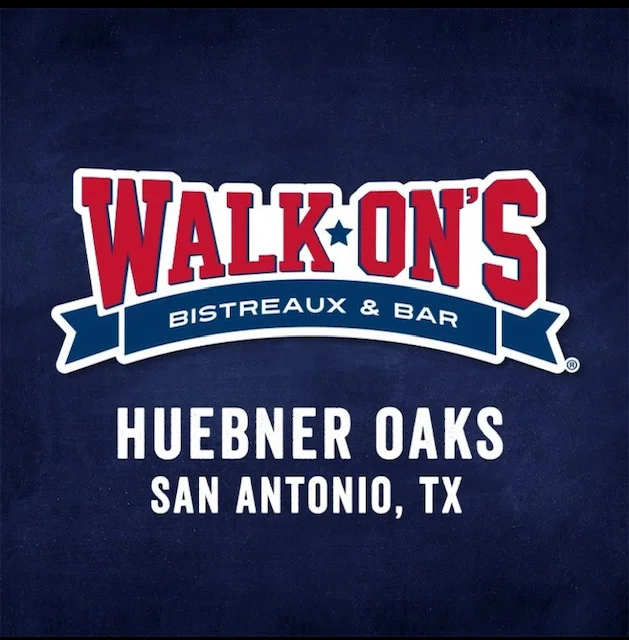 Walk-On's Huebner Oaks Address: 11075 IH 10 W, Bldg 2, Suite 200, San Antonio, TX 78230 Phone: (210) 455-6644 Web: https://walk-ons.com/