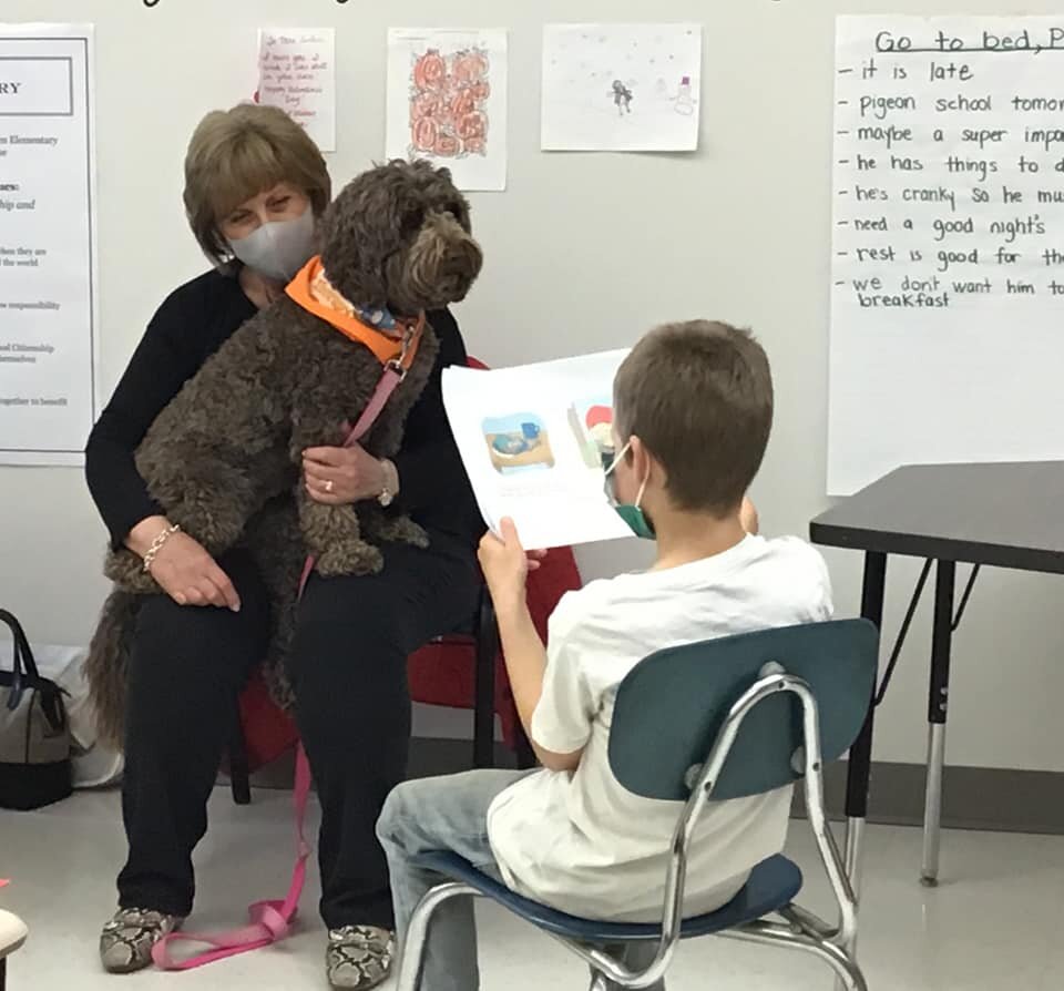 Trixie at Linden Elementary