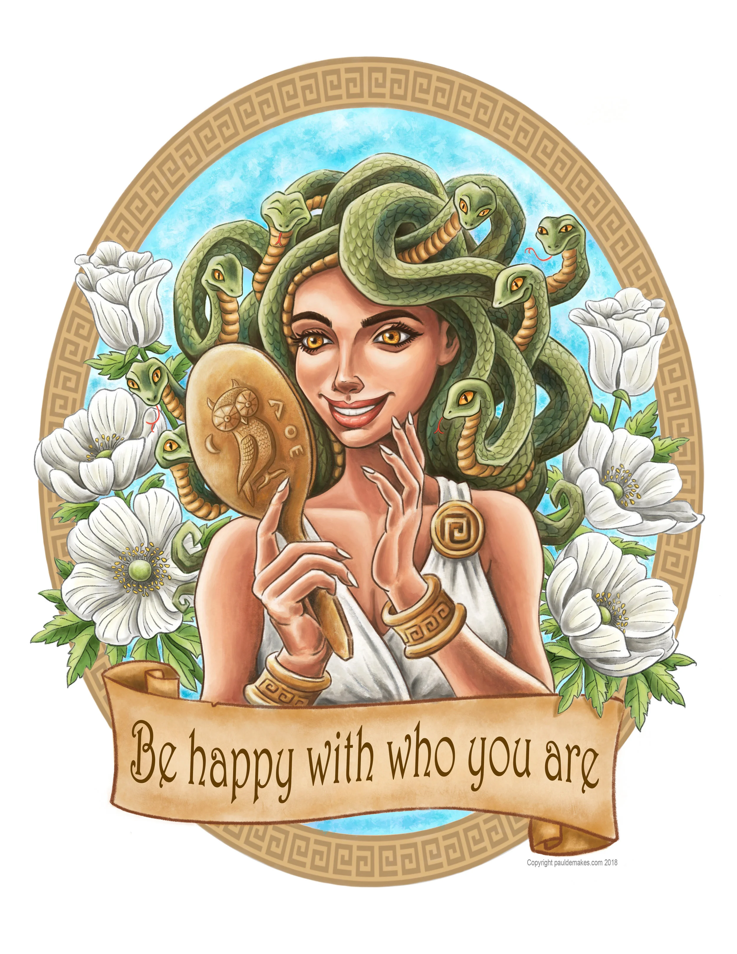 "Be Happy with Who You Are"