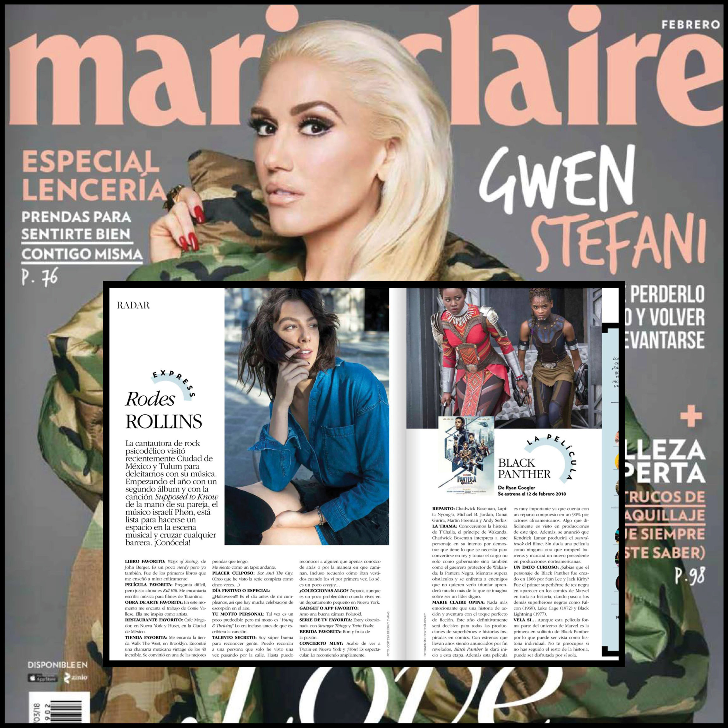  February Print Issue - Marie Claire 