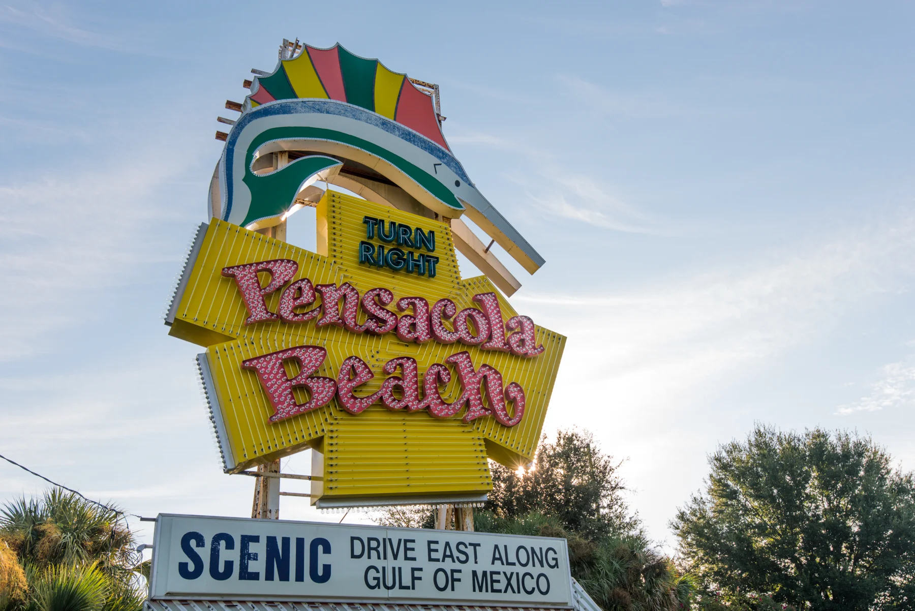 Famous Pensacola Beach Sign