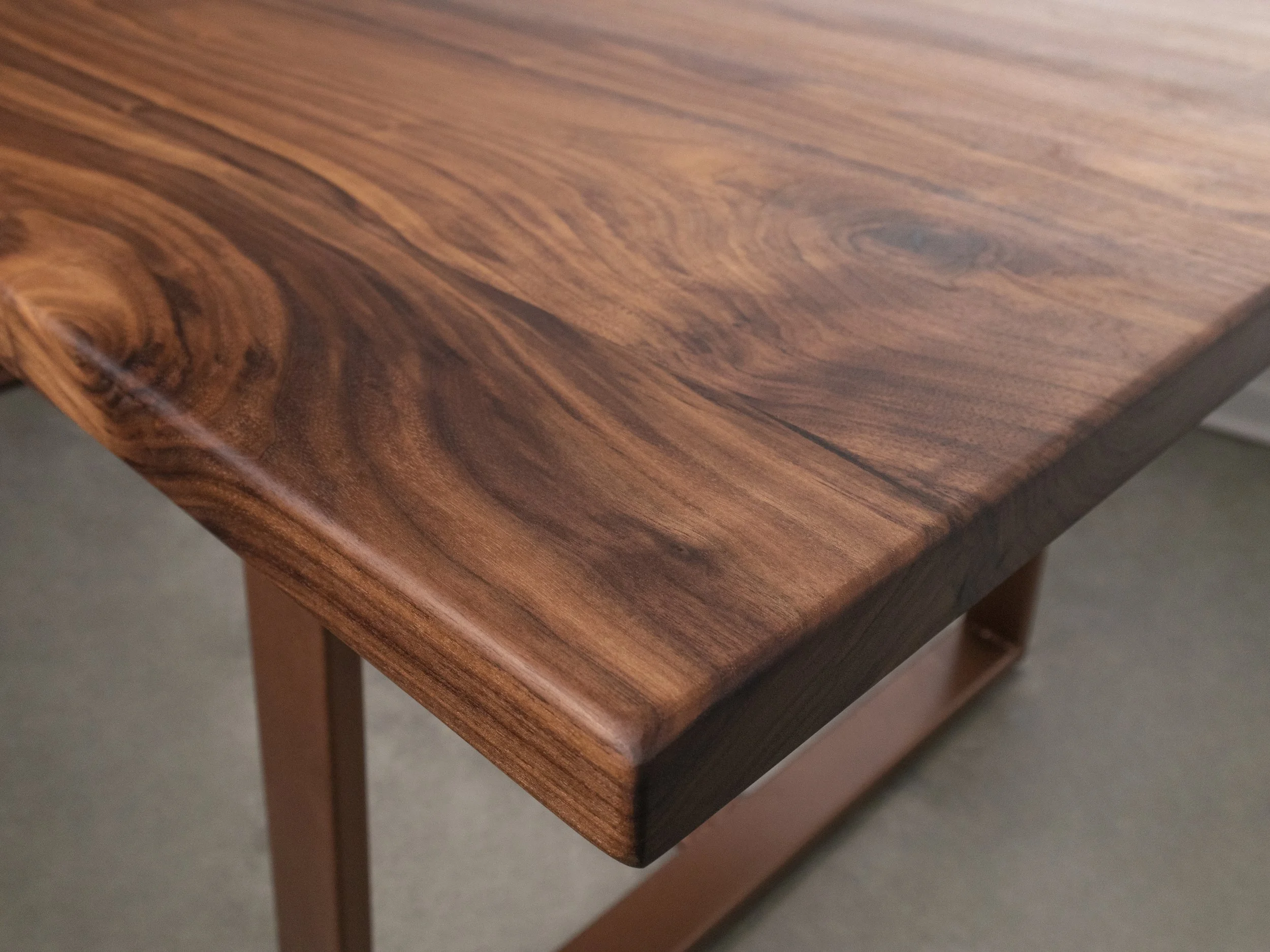 Find details about the variety of finish options available for each