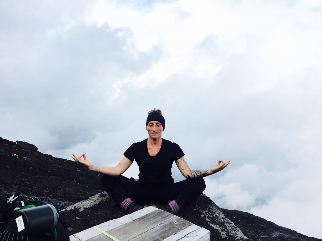 Meditating Mia