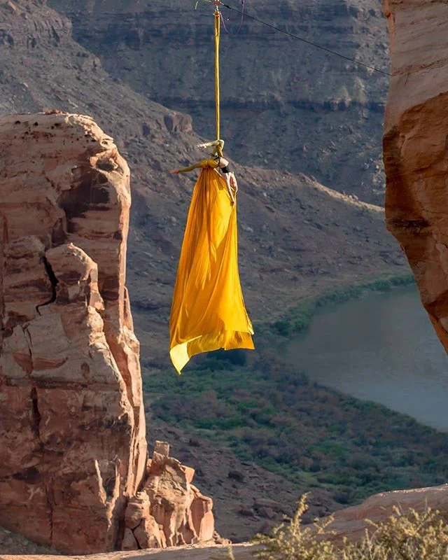 Had an awesome time shooting with @aleta_ventures. Congrats on being @instagram hidden gem.  Thanks for rigging @sketchyandylewis. 
@spereda got out on her first highline.