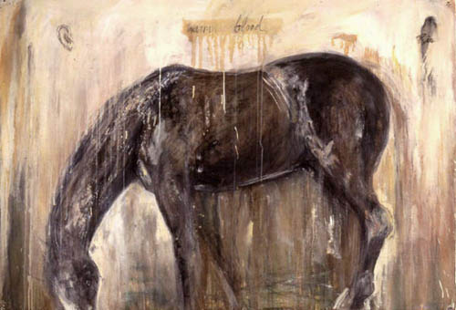  "Rio," 1998 Walnut ink, casein and charcoal on paper 42" x 60"    