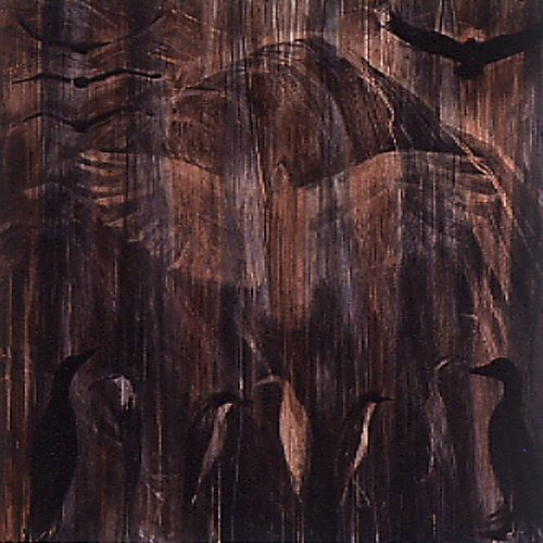  "Doro's Mountain", 1992 Mixed media on wood 48" x 48" 