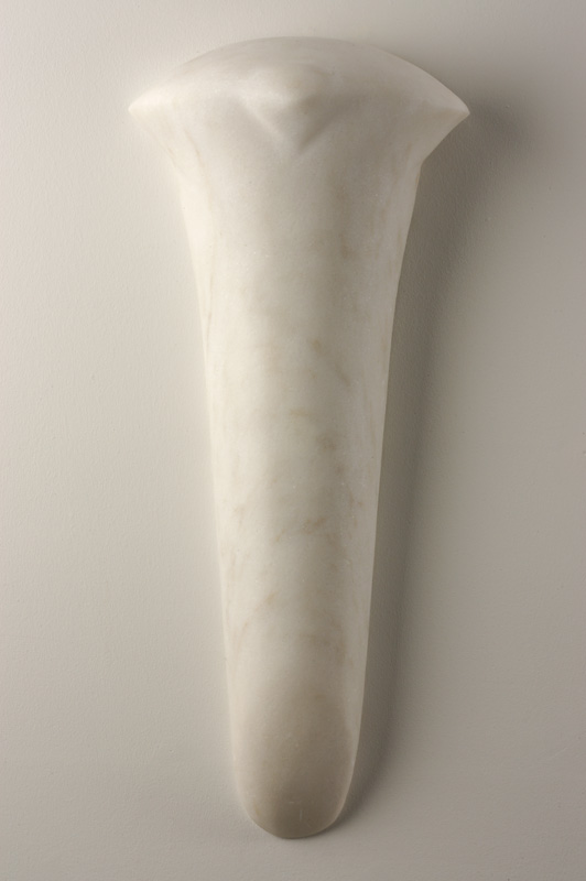  "Conescale," 2006 Portuguese marble 25 x 10.75 x 3 inches 