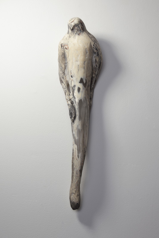  "Avatara," 2010 Hand blown glass, marble mix, and sumi-e ink Gaffer: Ferd Theriot 21.5 x 5 x 4&nbsp; 